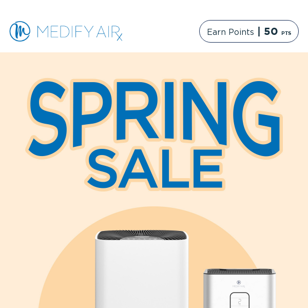 15% OFF Air Purifiers!