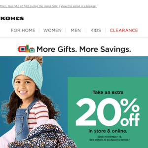 Save 20% + shop fall favorites 🛍️