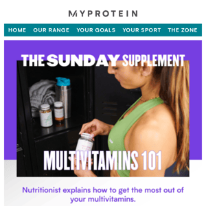 How to get the most out of Multivitamins