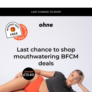 Last chance for BFCM prices + FREE GIFT 🎁