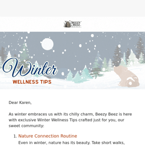 Wellness Tips for Your Best Season Yet! ❄️