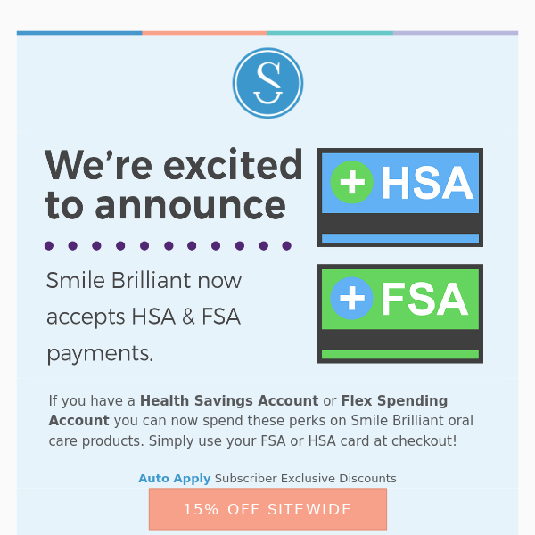High quality with Low price You can now use your FSA or HSA card on -  Healthy Boiler, hsa eligible only products