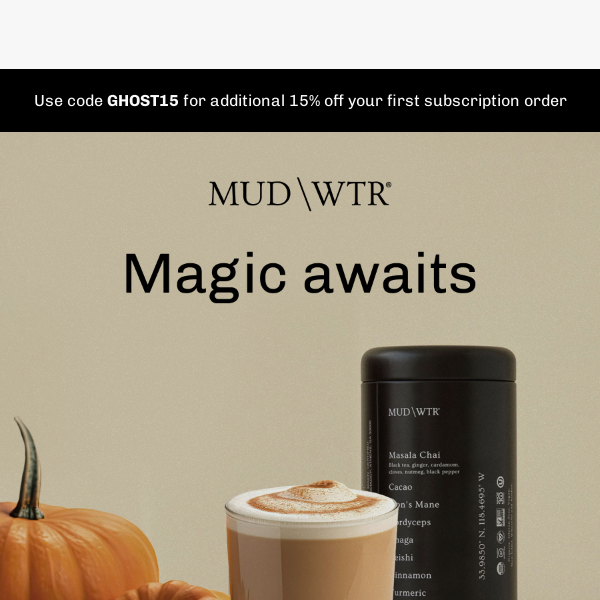 Trick or treat … yourself to 15% off