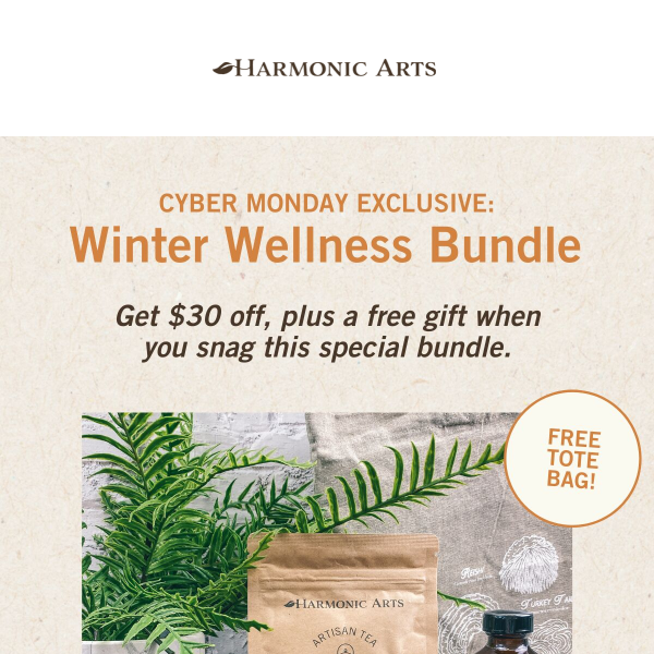 Save $30 on your winter immunity boost 💪🌱
