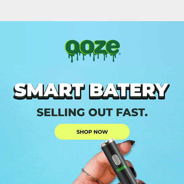 Don't miss out on our new smart battery