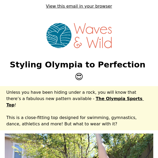 How To Style Your Olympia Top