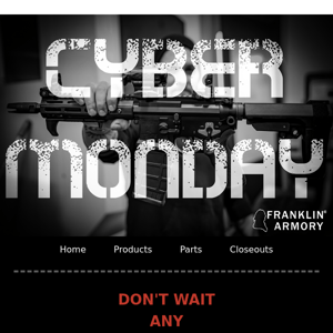 CYBER MONDAY is HERE - Amazing Deals Await You!