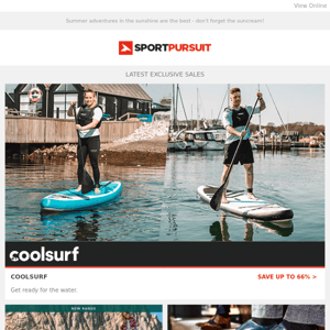 Coolsurf | Prana | Goodwin Smith | Haven Pizza Ovens | Hot Buttered | Up to 75% Off!