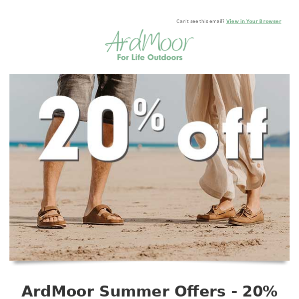 Summer Offers: Get 15% off summer Shoes & Boots