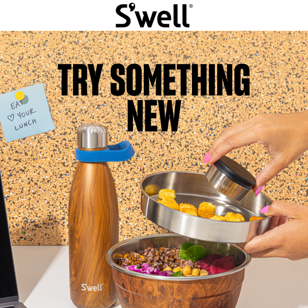 S'well  Onyx Salad Bowl Kit