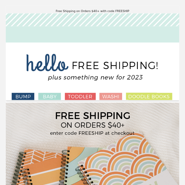 Hello, Free Shipping!