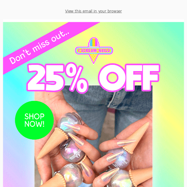 🌈25% off all polish ENDS TONIGHT🌈