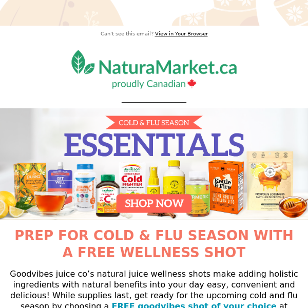 Cold & Flu Season Prep with Free Wellness Shots from Goodvibes Juicery