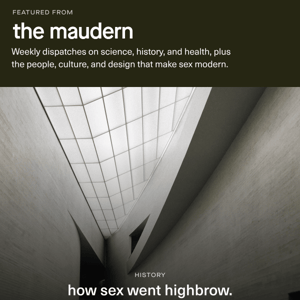 the maudern.