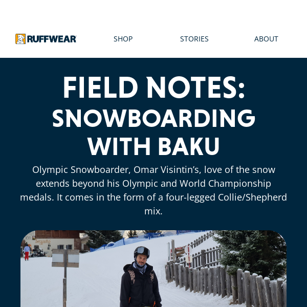 Field Notes: Snowboarding With Baku