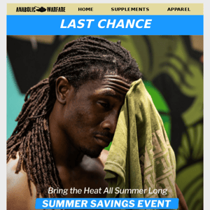 LAST CHANCE | 25% Off Nearly Everything