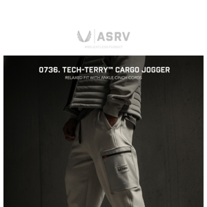 NEW TECH-TERRY™ JOGGER // 0736. Tech-Terry™ Cinch Joggers