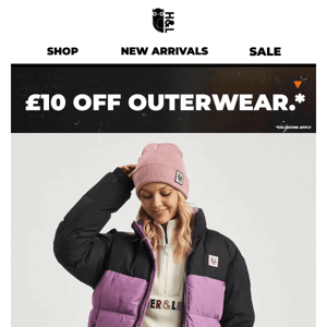 💥 LAST DAY FOR £10 OFF OUTERWEAR! 💥