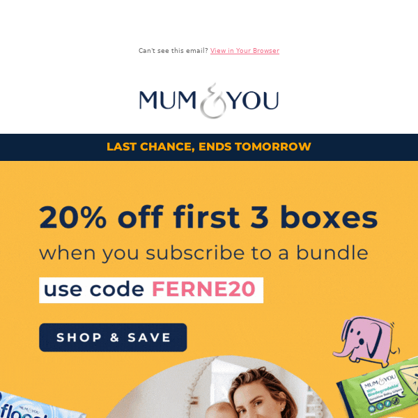 Eek quick, last chance to save 20%