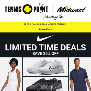 NIKE SALE! Save 25% OFF Select Shoes & Apparel