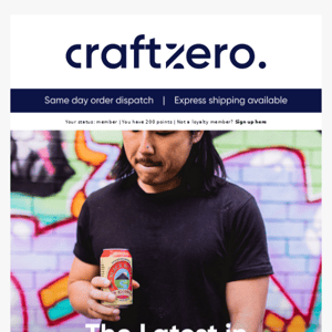 New Non-Alcoholic Beers are SELLING FAST Craftzero! ⏳