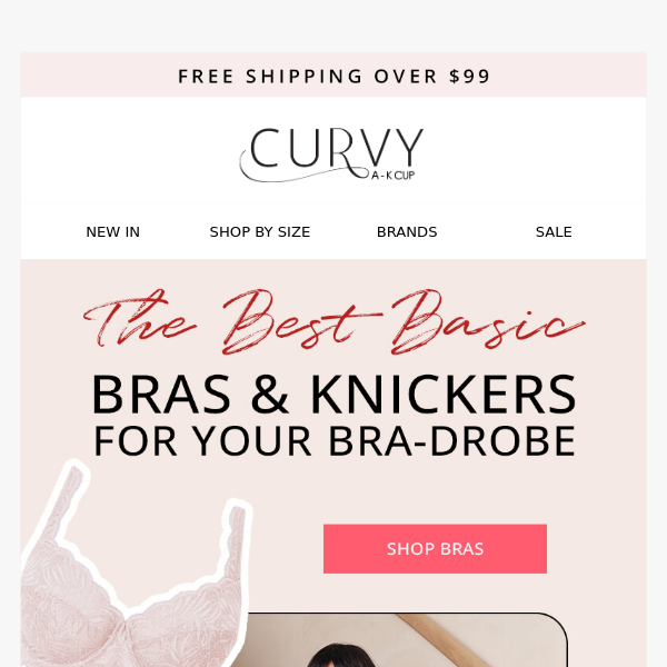 Invest in Your Comfort with Our Best Basics, Curvy Bras - Curvy Bras