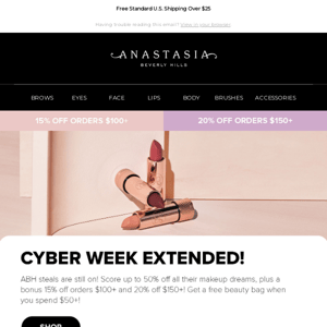 CYBER WEEK EXTENDED! 30% Off Everything & Up To 50% Off