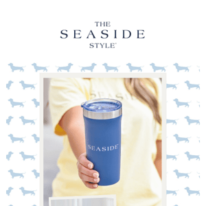 Shop our new SEASIDE® Drinkware!