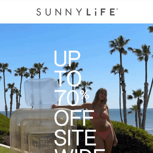 Offer Ends Soon 📣☀️💸 Up To 70% OFF SITEWIDE