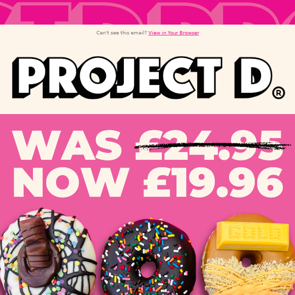 EXCLUSIVE DISCOUNT INSIDE! Don't miss out! 🍩