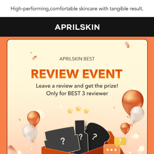 [Re-announcement] Fabulous Real Review Event