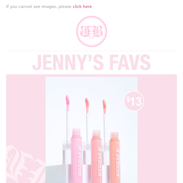 Jenny's Favorite Glosses and Lashes