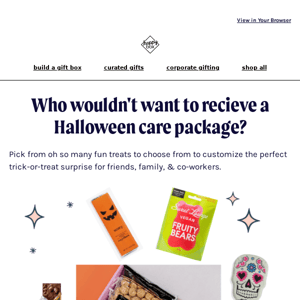 Build a Halloween Care Package 🎃