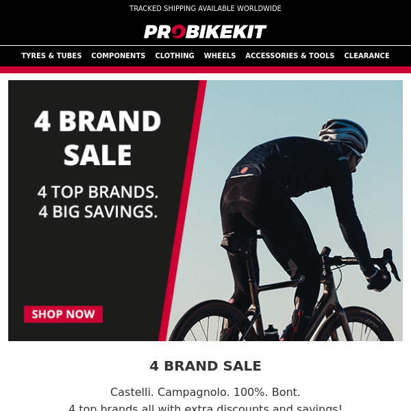 Save on top brands!