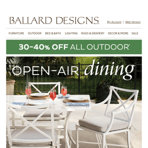 Outdoor sale 🌳 30-40% off