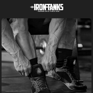 Iron Tanks Gym Gear, last chance! Sale ends tonight 💪