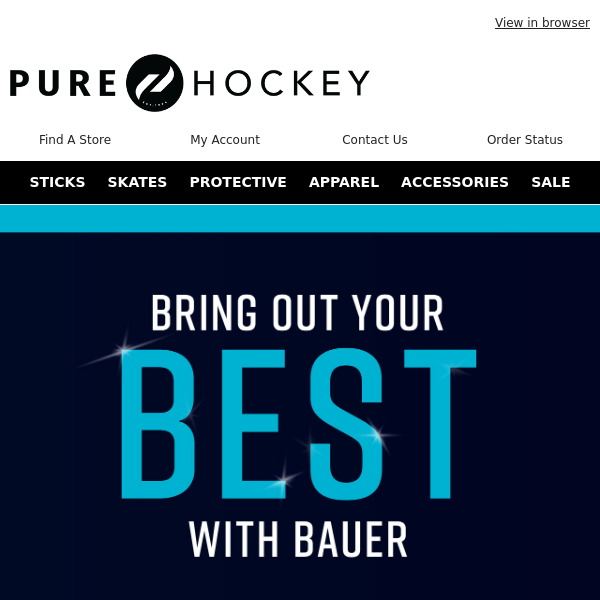 Pure Hockey, Going For A Deep Playoff Run? This Bauer Gear Will Get You There!