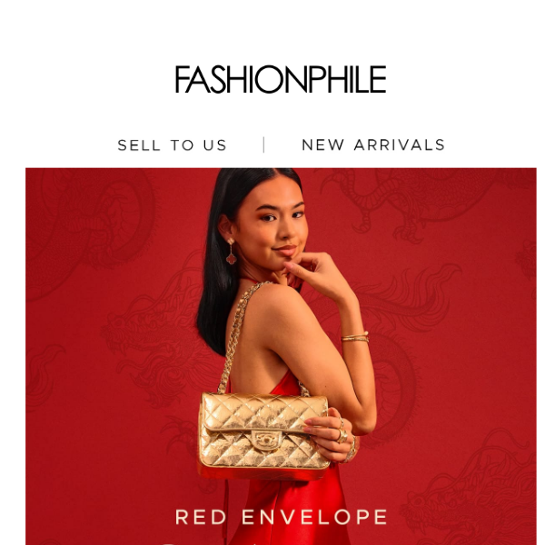 Starting Now: Red Envelope Sale!