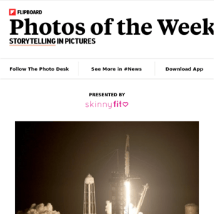 Rocketing into outer space and more news images