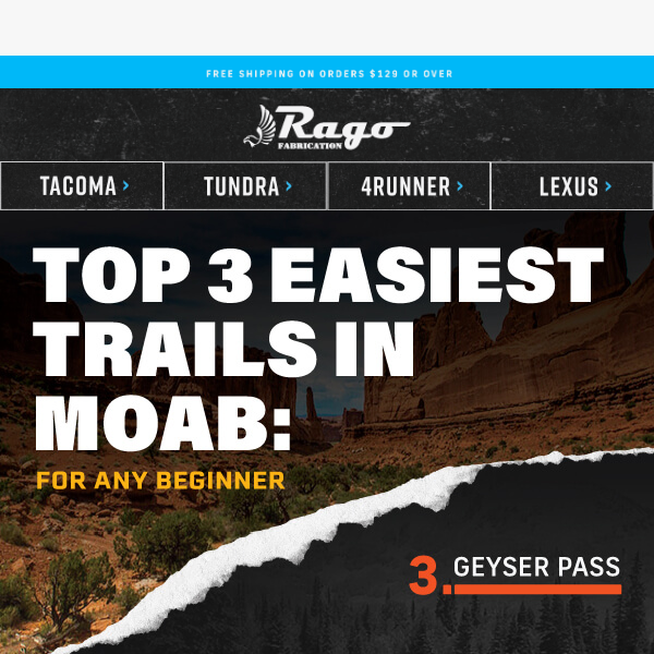 Top 3 EASIEST Trails in Moab