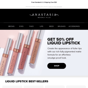 Last Chance: Get 50% Off Liquid Lipsticks 💋