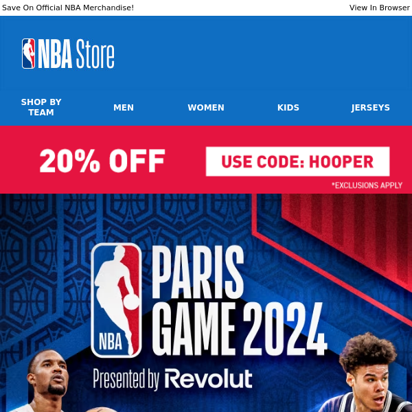 Enjoy 20% Off Before The 2024 Paris Games Tonight!