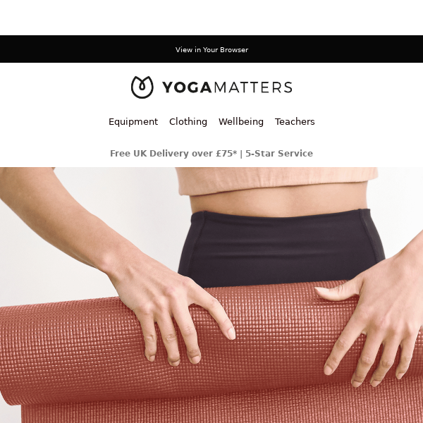 Yogamatters - Buy yoga mats, equipment and yoga clothes