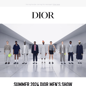 Summer 2024 Dior Men’s Show