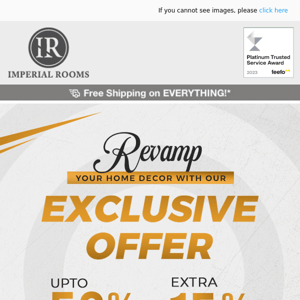 Hurry up! Imperial Rooms, Offer to expire  😱