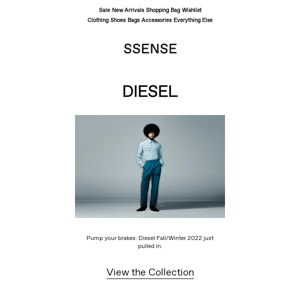 Diesel, Salomon, and Versace just landed