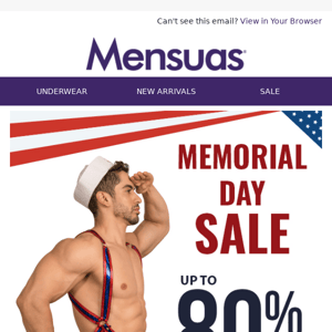 Memorial Day Sale Up To 80% Off Sitewide