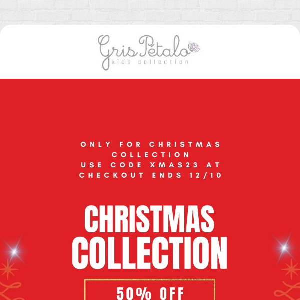 SAVE 50% OFF Christmas Collection 🎄