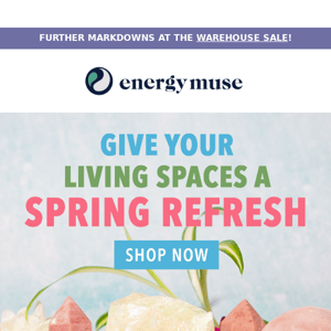 Set your spaces up for Spring! 🌸 🌺 🌱