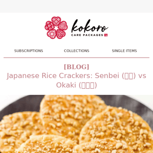 🍘 [SALE] Japanese Rice Crackers (Senbei)